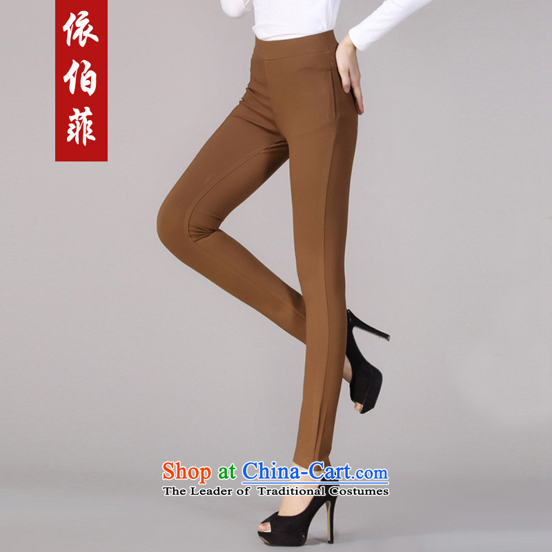 In accordance with the autumn and winter new MM thick larger female your abdomen hip Stretch video thin Solid castors trousers boots Sau San trousers Y016 female light card its M, in accordance with the perfect (yibofei) , , , shopping on the Internet