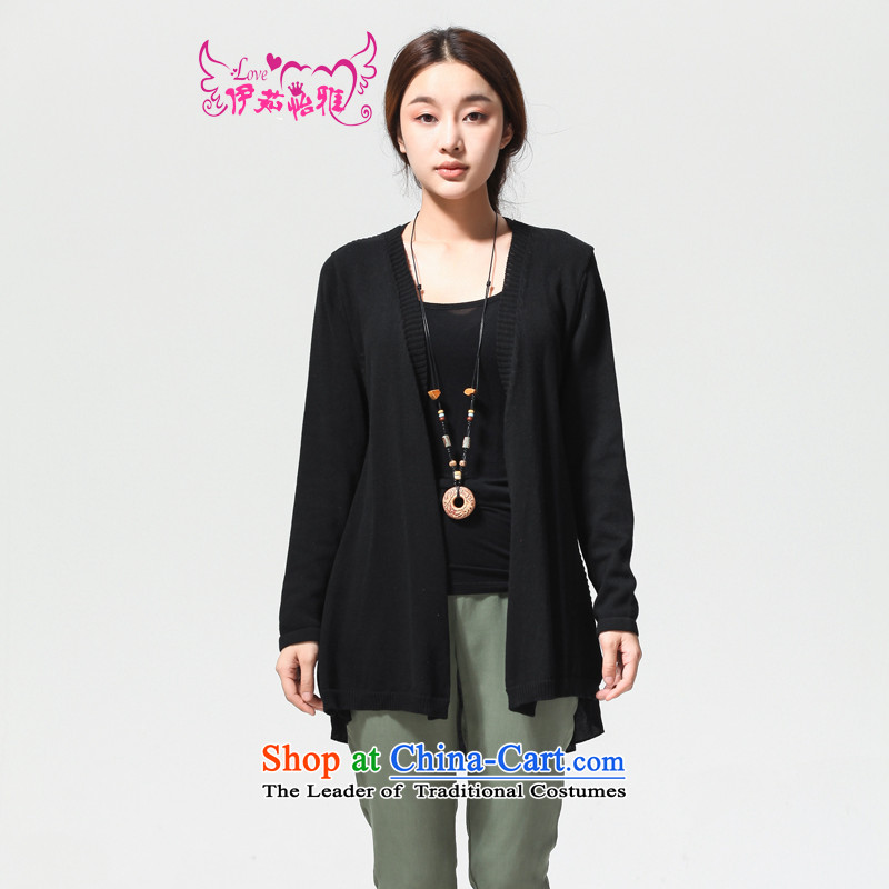 El-ju Yee Nga autumn 2014 new larger female Korean thick cotton wool liberal MM cardigan jacket YJ90681 leather pink are code, Yu Yee Nga shopping on the Internet has been pressed.