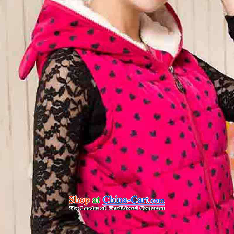 The sea route to spend the winter the new Korean version thin thick mm cap in long mahogany and stamp loose sleeveless shirt thoroughly B1061-1 large black XL, sea route to spend shopping on the Internet has been pressed.