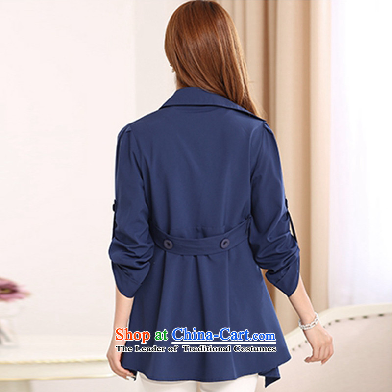  Large ZORMO women during the spring and autumn stretch chiffon shirt, long to xl cardigan thick mm vocational jackets blue 5XL 185-205 catty ,ZORMO,,, shopping on the Internet