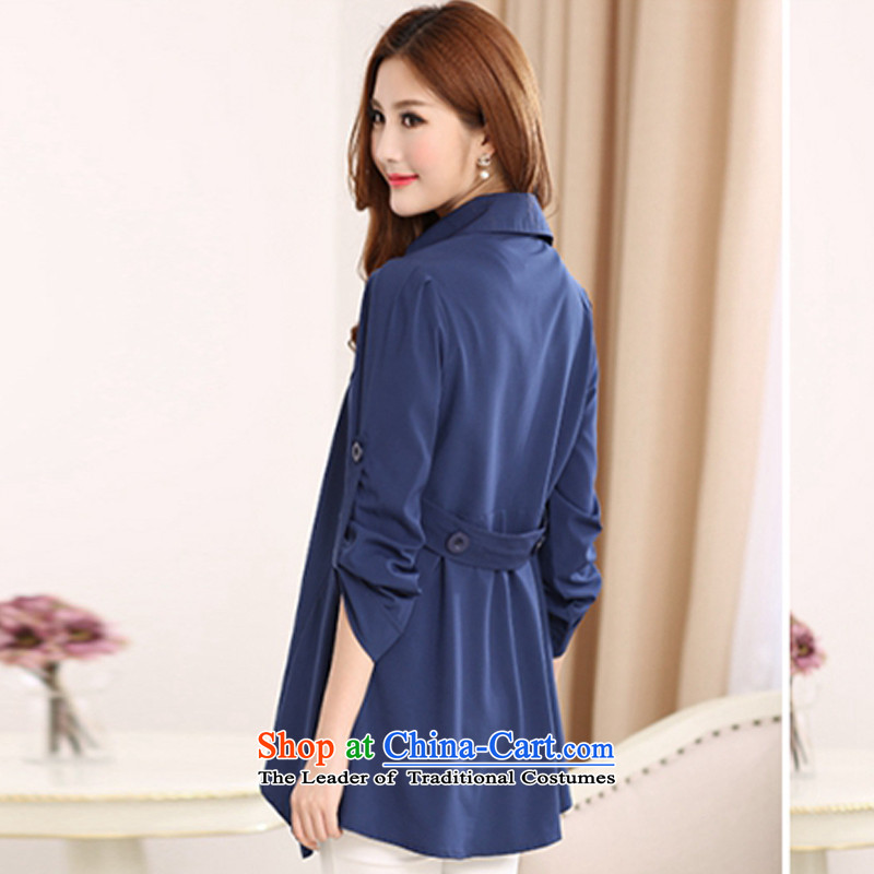  Large ZORMO women during the spring and autumn stretch chiffon shirt, long to xl cardigan thick mm vocational jackets blue 5XL 185-205 catty ,ZORMO,,, shopping on the Internet