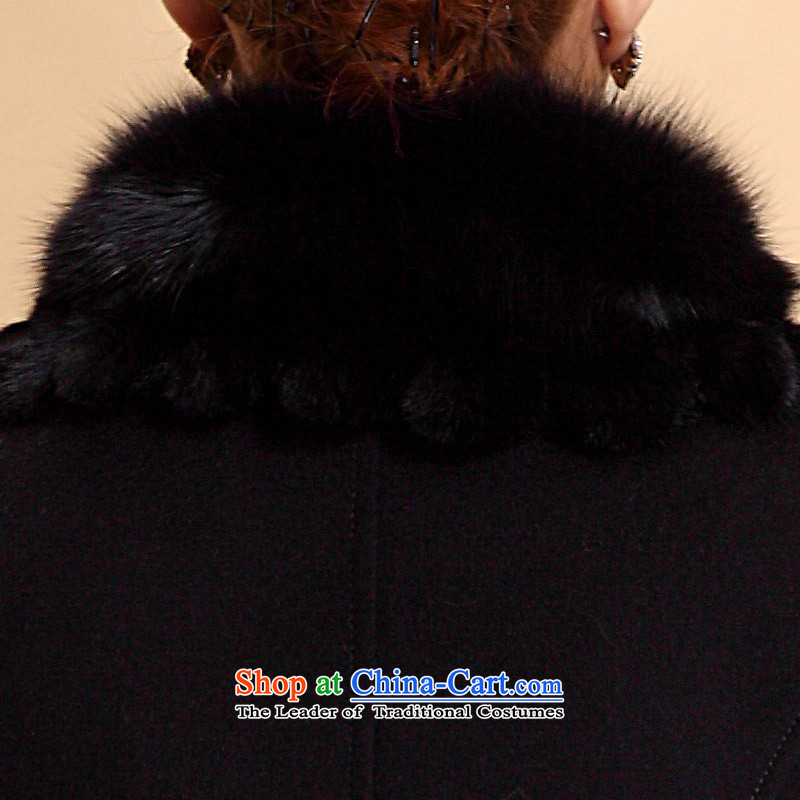 Bosideng gross? female Otter's rabbit hair jacket + Fox gross for Sau San woolen coat 17 black M/160/84a, Bosideng (bosideng) , , , shopping on the Internet