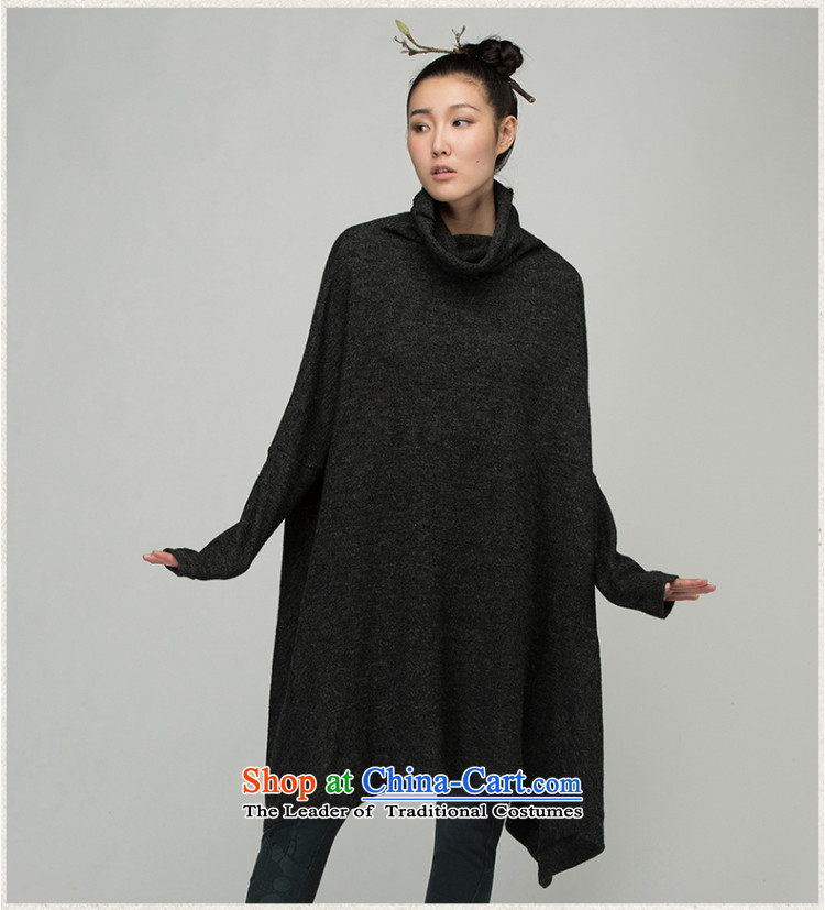 Mrs Yau-gil minimalist ethnic high collar Knitted Shirt female larger female autumn and winter pure color heap neck and forming the Netherlands female relaxd code forming the Gray Photo L, prices, brand platters! The elections are supplied in the national character of distribution, so action, buy now enjoy more preferential! As soon as possible.
