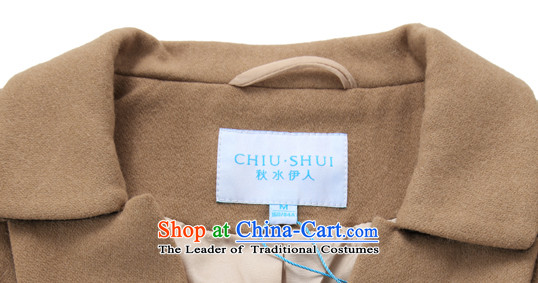Chaplain who new women's minimalist Sau San video thin knocked color woolen coat windbreaker 133S3120020 brown beige 165/L picture, prices, brand platters! The elections are supplied in the national character of distribution, so action, buy now enjoy more preferential! As soon as possible.