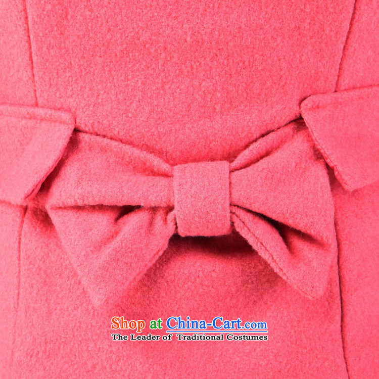 Install the latest autumn and winter SE2015) Ms. Korean rabbit wool for Sau San a jacket bow tie lovely double-pink coat gross? S picture, prices, brand platters! The elections are supplied in the national character of distribution, so action, buy now enjoy more preferential! As soon as possible.