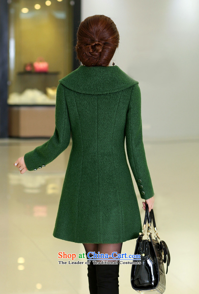 Dili Sophie (DIROU)2015 winter new Women's jacket coat Korean gross? 