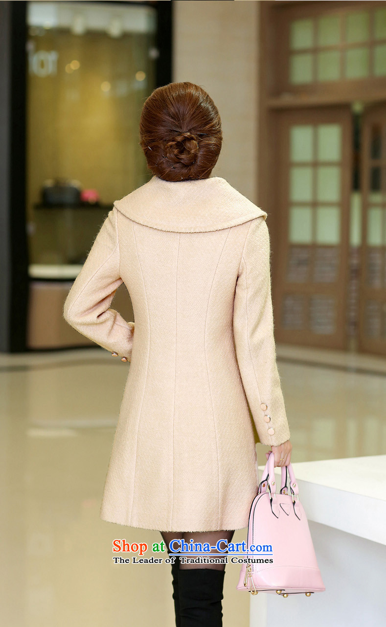 Dili Sophie (DIROU)2015 winter new Women's jacket coat Korean gross? 