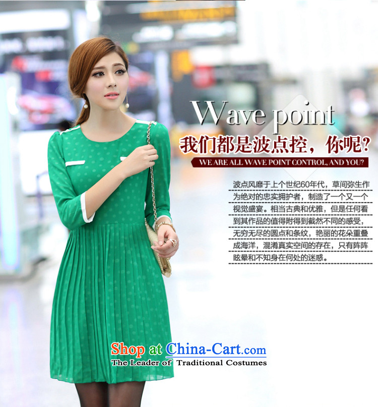 So clearly to xl female thick mm autumn 2015, replacing the new Korean version thin Foutune of stylish wave snow woven dresses S2669  3XL black picture, prices, brand platters! The elections are supplied in the national character of distribution, so action, buy now enjoy more preferential! As soon as possible.