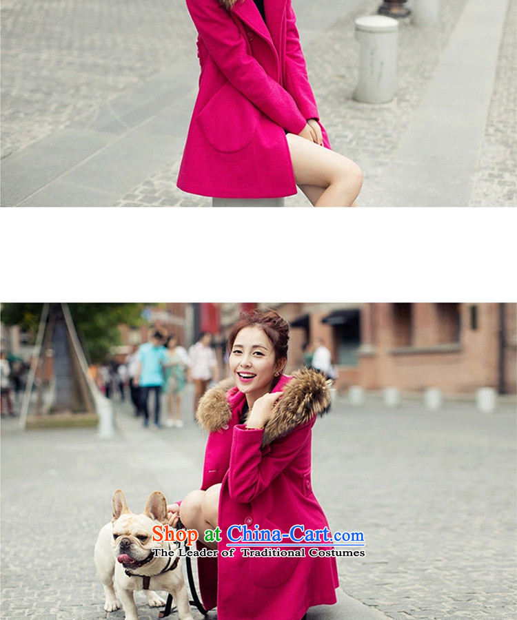 The thousands of 2015 Fall/Winter Collections new coats of ladies hair? Korean girl in loose coat long thin wool a wool coat forever good gross for the RED M picture, prices, brand platters! The elections are supplied in the national character of distribution, so action, buy now enjoy more preferential! As soon as possible.