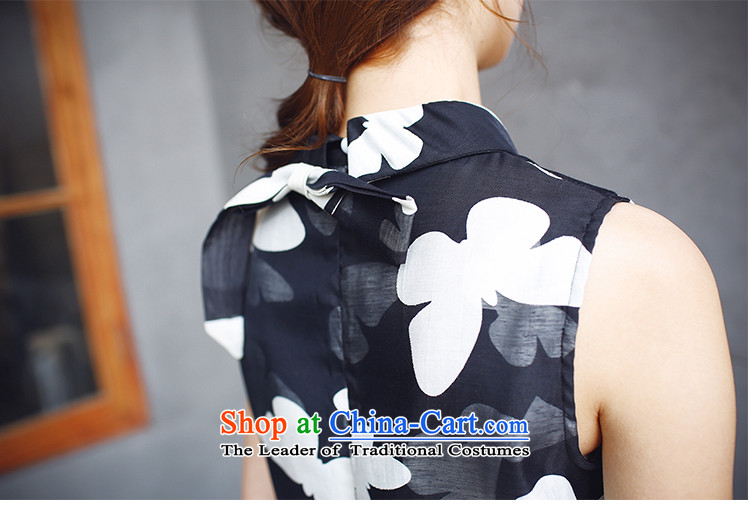 To increase the number of women in the autumn of 2015, with mm thick Korean version of the new high-sleeveless video thin dresses Sau San Black XL Photo, prices, brand platters! The elections are supplied in the national character of distribution, so action, buy now enjoy more preferential! As soon as possible.