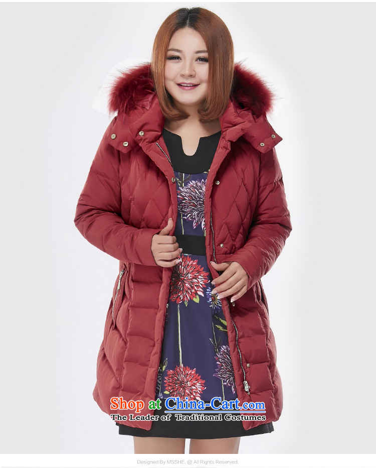 Large msshe female winter) to XL 2015 mm thick Korean version with cap downcoat 6810 Sau San Bourdeaux 4XL Photo, prices, brand platters! The elections are supplied in the national character of distribution, so action, buy now enjoy more preferential! As soon as possible.