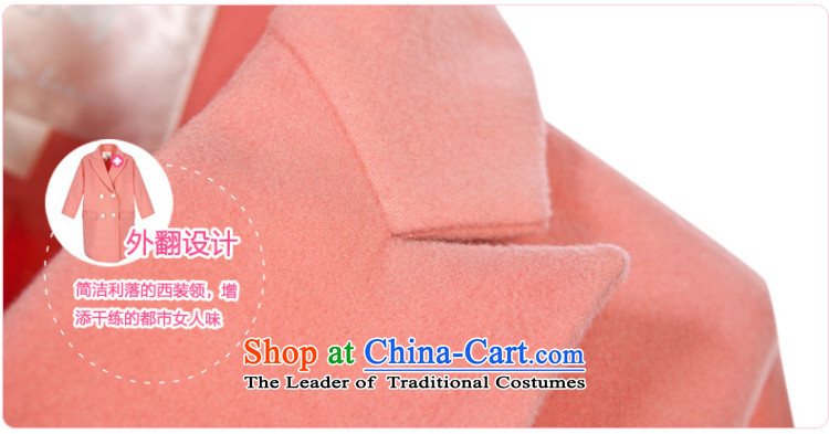 Lok-machi 2015 winter clothing new cocoon-color plane tie long coat CWAA44136 RED M picture, prices, brand platters! The elections are supplied in the national character of distribution, so action, buy now enjoy more preferential! As soon as possible.