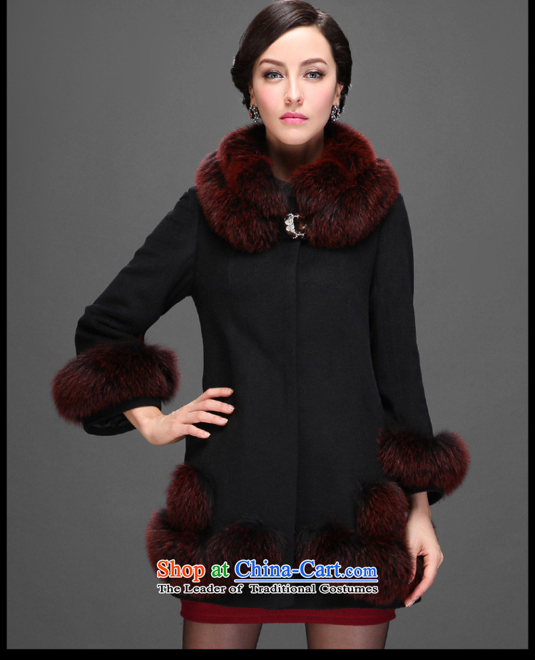 Hengyuan Cheung 2014 women in the long hair? coats wool cloak for a gross jacket 2559 1# black  180/100A(3XL) ad picture, prices, brand platters! The elections are supplied in the national character of distribution, so action, buy now enjoy more preferential! As soon as possible.