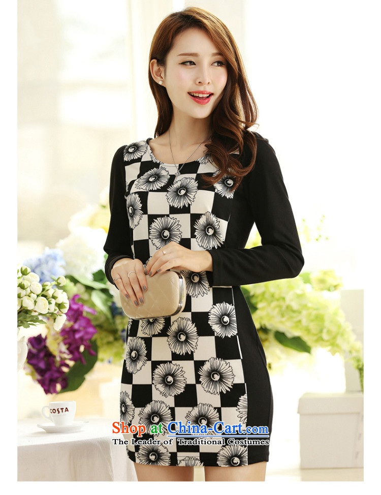 So clearly to xl female mm2015 thick autumn replacing new long-sleeved latticed video dresses S2670 thin black XL Photo, prices, brand platters! The elections are supplied in the national character of distribution, so action, buy now enjoy more preferential! As soon as possible.