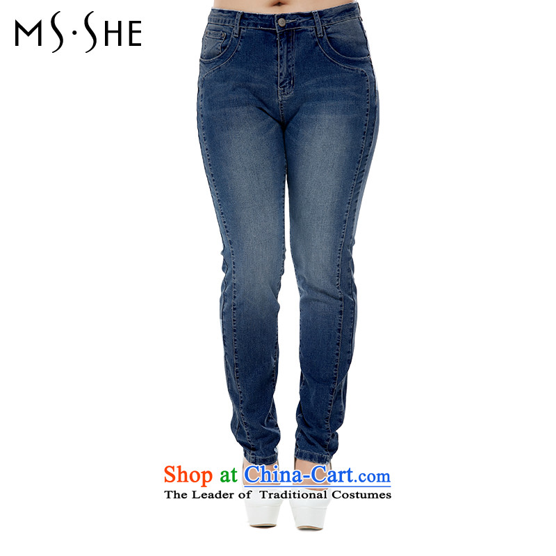 To increase the number msshe ladies pants autumn 2015 MM thick elastic cowboy replacing ladies pants castor pants 7 423 dark blue T4, Susan Carroll, the poetry Yee (MSSHE),,, shopping on the Internet