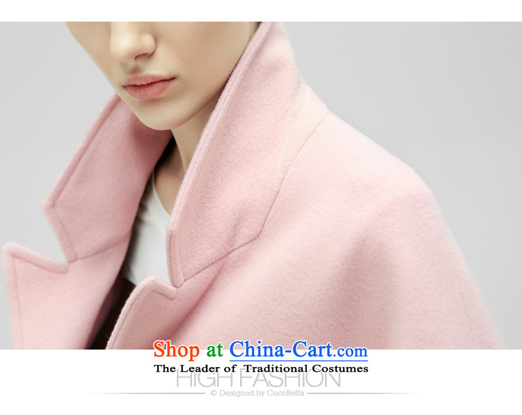 2015 Autumn and Winter Europe COCOBELLA van loose pure color long for women coats jacket female CT179 gross? rose toner , the price and the picture M brand platters! The elections are supplied in the national character of distribution, so action, buy now enjoy more preferential! As soon as possible.