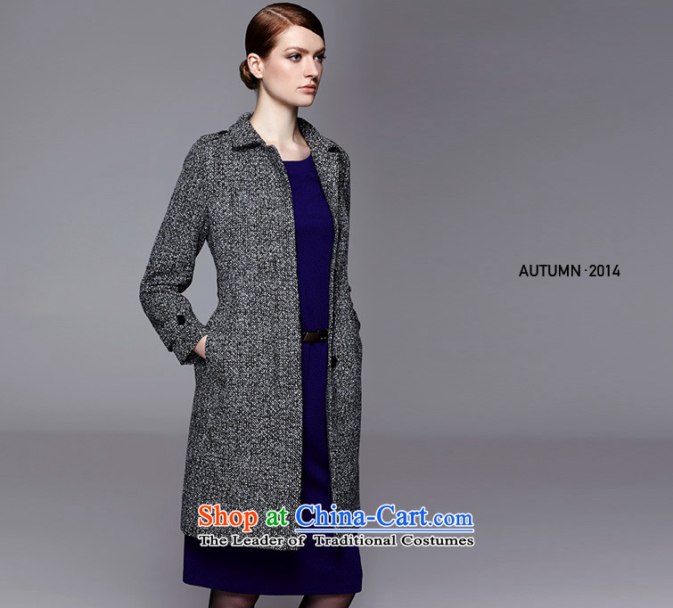 Mr NGAN domain 2015 autumn and winter new long-sleeved blouses and H-long a wool coat jacket 04W4493 Sau San Mao?  M/38 Gray Photo, prices, brand platters! The elections are supplied in the national character of distribution, so action, buy now enjoy more preferential! As soon as possible.