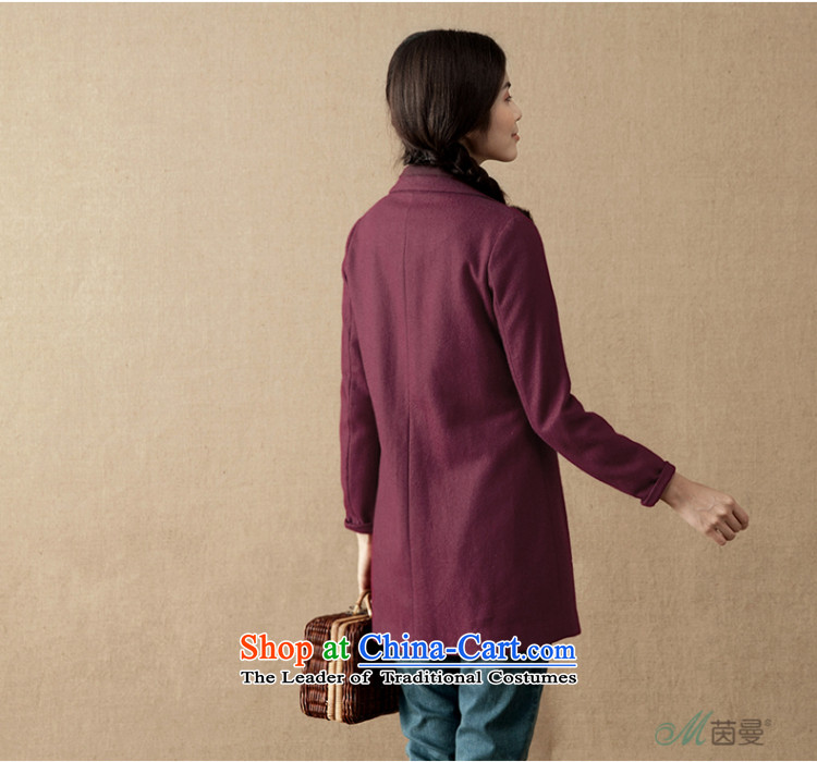 Athena Chu Load 2015 Amman New Women's minimalist color stitching wild jacket coat elections??- dark chestnut horses S 8433200192 picture, prices, brand platters! The elections are supplied in the national character of distribution, so action, buy now enjoy more preferential! As soon as possible.