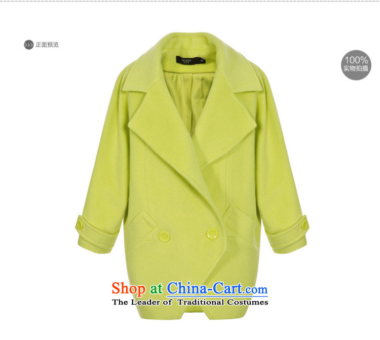 [ New shining peacebird women's health-coats A4AA44125 loose yellow L picture, prices, brand platters! The elections are supplied in the national character of distribution, so action, buy now enjoy more preferential! As soon as possible.