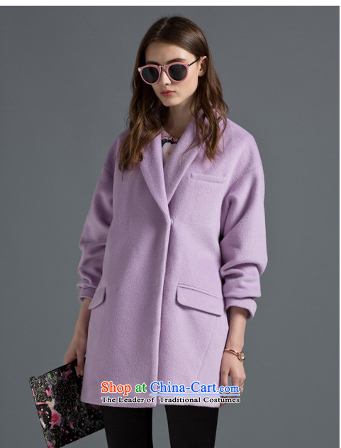 [ New shining peacebird women's health for winter new Lok shoulder coats A4AA44201 PURPLE XL Photo, prices, brand platters! The elections are supplied in the national character of distribution, so action, buy now enjoy more preferential! As soon as possible.