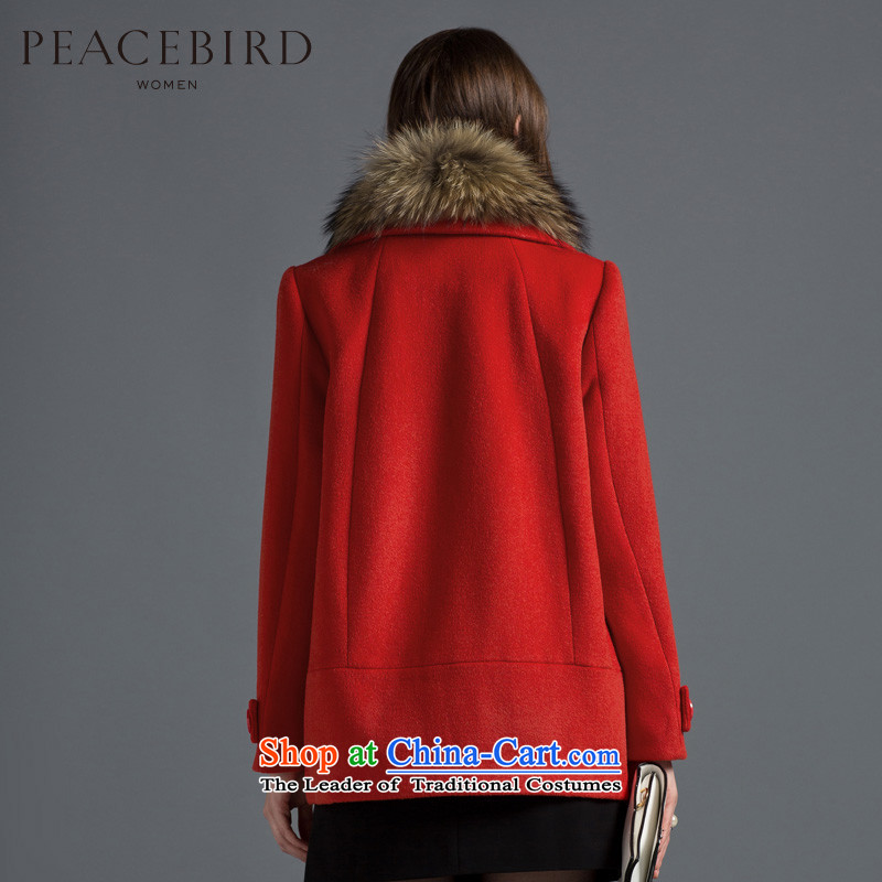[ New shining peacebird women's health, spell checker for short hair A4AA44232 coats RED M PEACEBIRD shopping on the Internet has been pressed.