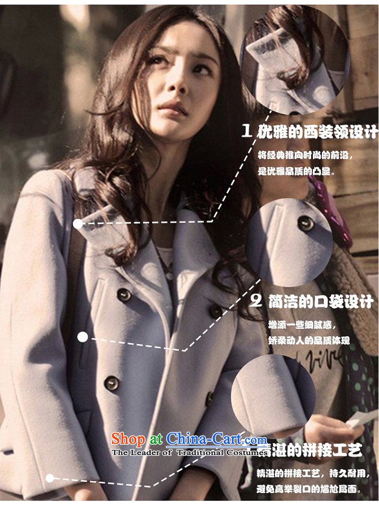 Eun-hui of the 2014 autumn and winter new era of small 3 Yang Siu Lam with the exponent wool coat female gross?? jacket, Korean short of 8 702 volcanic ash S picture, prices, brand platters! The elections are supplied in the national character of distribution, so action, buy now enjoy more preferential! As soon as possible.