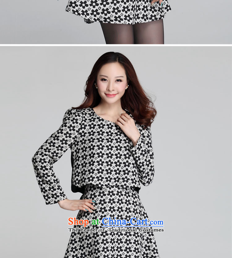 Coveted New Fall/Winter Collections thick women's code of the npc Korean thick MM two kits a skirt 3572ND XXXL black and white picture, prices, brand platters! The elections are supplied in the national character of distribution, so action, buy now enjoy more preferential! As soon as possible.