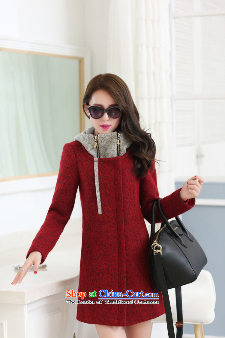 Recalling that the United States and Europe 2015 Site Gigi Lai autumn and winter can be shirked the new cap counter high-end 2-sided cashmere overcoat so gross female jackets female orange XXL picture, prices, brand platters! The elections are supplied in the national character of distribution, so action, buy now enjoy more preferential! As soon as possible.