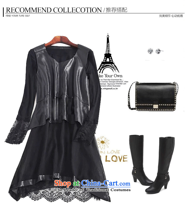 The first declared large European and American economy by 2015 NEW STYLISH PU shawl + lace forming the dresses 5XL --- 1809 XL/  black 4XL 165-185 around 922.747 picture, prices, brand platters! The elections are supplied in the national character of distribution, so action, buy now enjoy more preferential! As soon as possible.