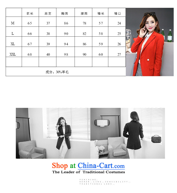 According to the 2014 days Ji-mi autumn new products in Korean sweet Sau San long gross?? jacket coat female stylish 8883 navy blue M picture, prices, brand platters! The elections are supplied in the national character of distribution, so action, buy now enjoy more preferential! As soon as possible.