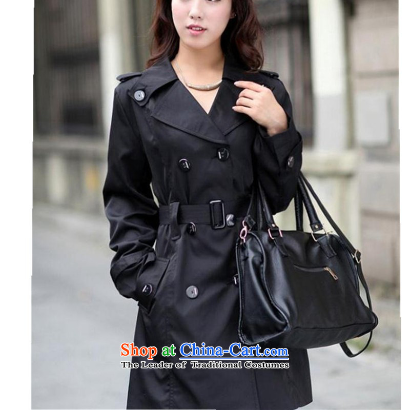 In spring and autumn 2015 the new Korean version of large numbers of small female incense wind jacket in Sau San, double-Long Hoodie female coats thick MM autumn Sau San large thin coat Graphics Card Recommendations 145-165 its color XXL, Smity minor shopping on the Internet has been pressed.