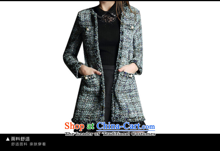 Zk Western women 2015 autumn and winter new staple Pearl? long coats that Gross Gross green jacket? S picture, prices, brand platters! The elections are supplied in the national character of distribution, so action, buy now enjoy more preferential! As soon as possible.