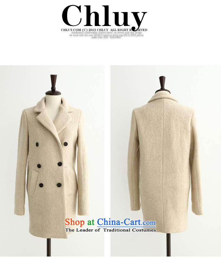 Manhattan slavery 2015 autumn and winter New Women Korean Sau San video thin double-in long wool coat gross?? m white coats XL Photo, prices, brand platters! The elections are supplied in the national character of distribution, so action, buy now enjoy more preferential! As soon as possible.