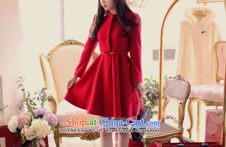 However beautiful autumn and winter 2015 new gross coats red white hair? Neck Jacket/Korean version of Princess RED M pictures skirts, prices, brand platters! The elections are supplied in the national character of distribution, so action, buy now enjoy more preferential! As soon as possible.