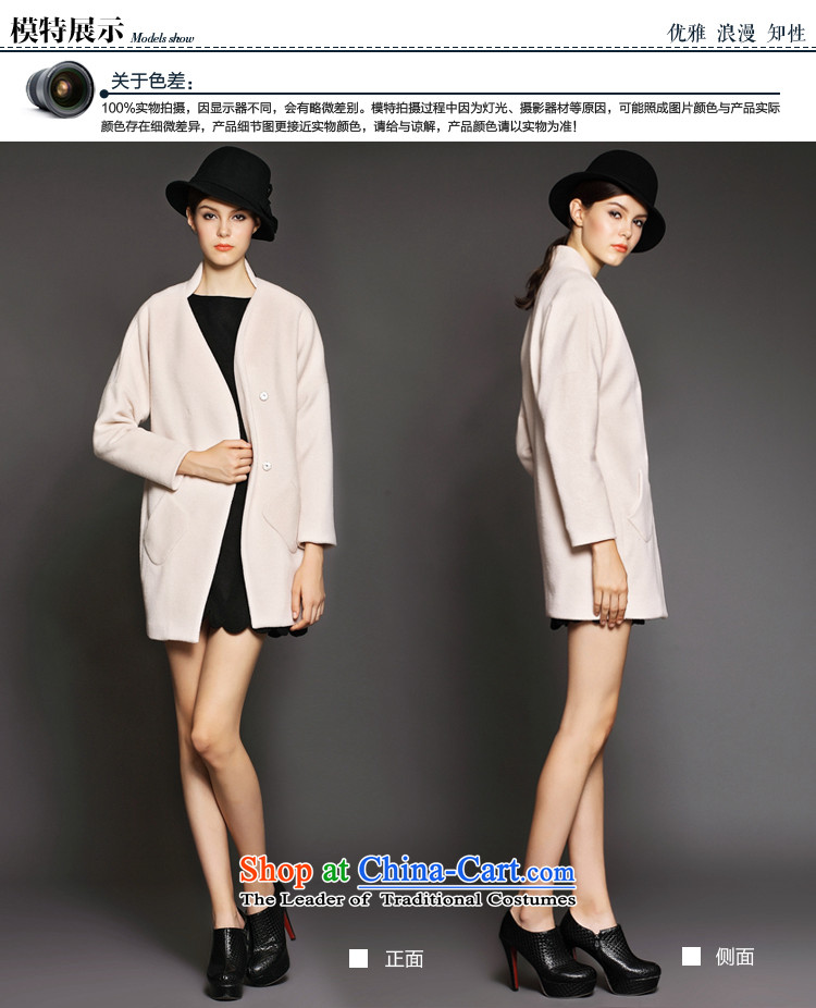 Ainuoer.my2015 winter coats Europe)? New L, M white coats wool? XL Photo, prices, brand platters! The elections are supplied in the national character of distribution, so action, buy now enjoy more preferential! As soon as possible.