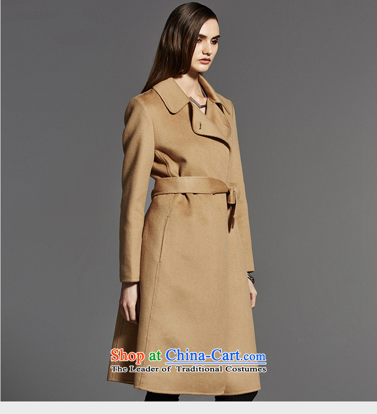 Laweslin Levitte Silin 2015 autumn and winter New Pure cashmere overcoat manual two-sided female hair? jacket temperament high-end long, elegant red cloak S picture, prices, brand platters! The elections are supplied in the national character of distribution, so action, buy now enjoy more preferential! As soon as possible.