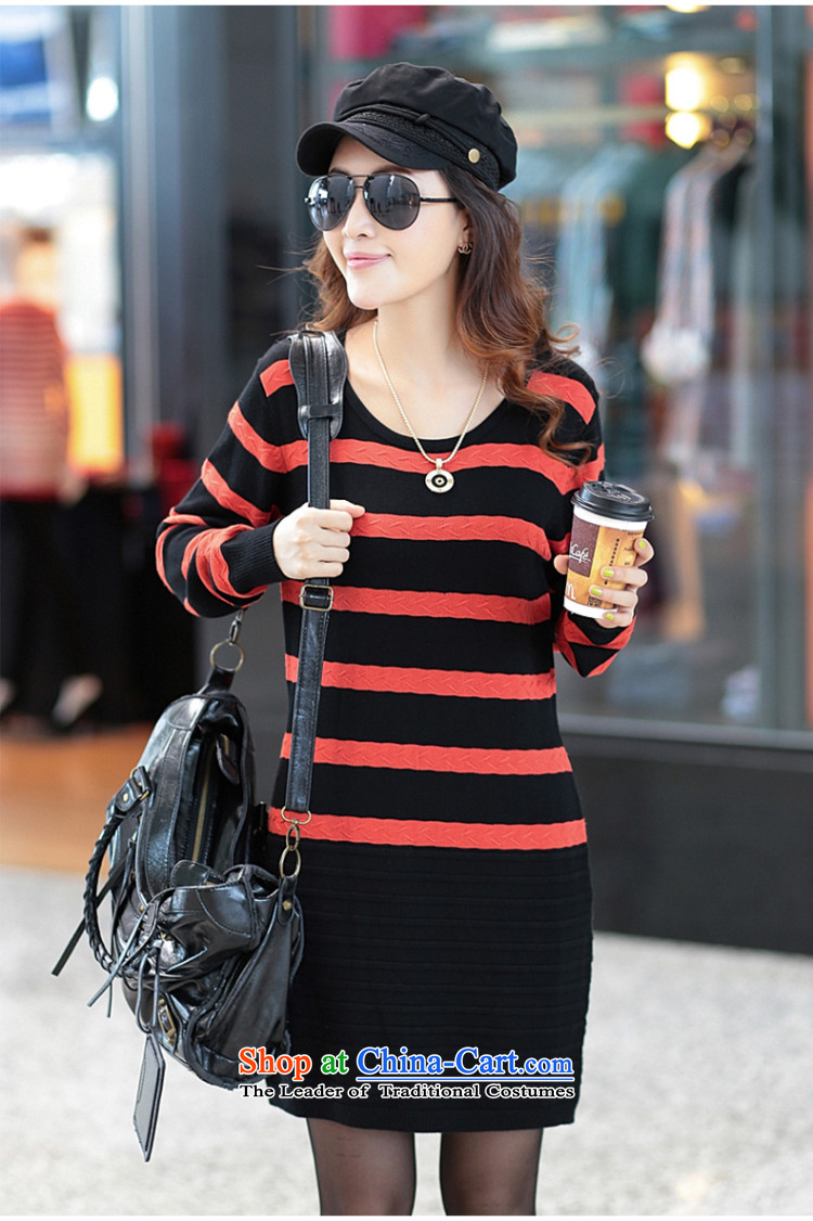 So clearly to xl female thick mm autumn 2014 new expertise with sister long-sleeved video thin stripes Knitted Shirt Color Photo 706 skirt L picture, prices, brand platters! The elections are supplied in the national character of distribution, so action, buy now enjoy more preferential! As soon as possible.