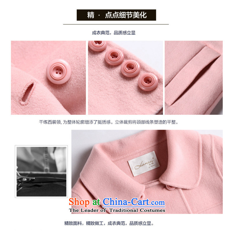 Lan Duplex 2015 Pei woolen coat female gross? female Korean jacket for autumn and winter by a gross? M pictures of the girl with a couplet coats, prices, brand platters! The elections are supplied in the national character of distribution, so action, buy now enjoy more preferential! As soon as possible.