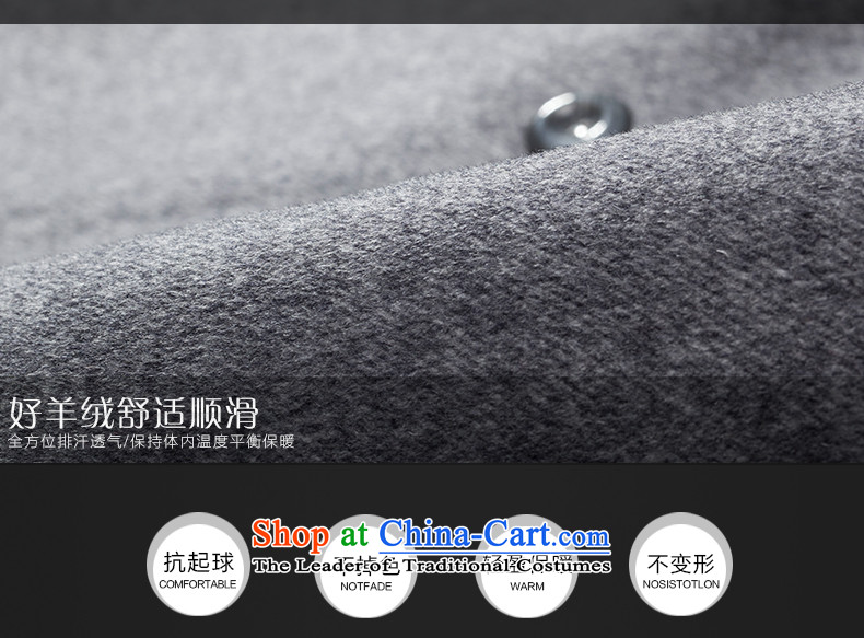 Thus Chu cashmere overcoat headquarters female winter 2015 new autumn and winter coats of Sau San Mao? Genuine high-end double-woolen coat in long black L picture, prices, brand platters! The elections are supplied in the national character of distribution, so action, buy now enjoy more preferential! As soon as possible.