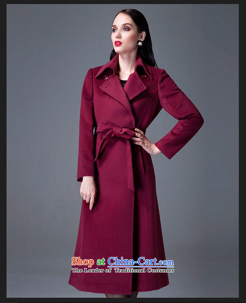 Thus Chu cashmere overcoat headquarters female winter 2015 new autumn and winter coats of Sau San Mao? Genuine high-end double-woolen coat in long black L picture, prices, brand platters! The elections are supplied in the national character of distribution, so action, buy now enjoy more preferential! As soon as possible.