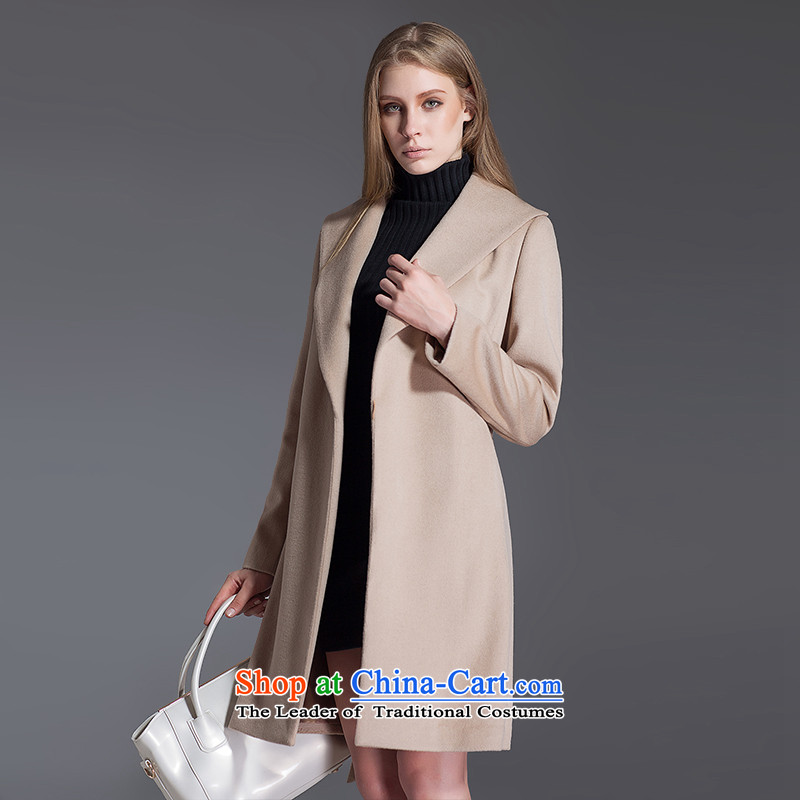 Thus Chu cashmere overcoat headquarters YFL2015 female new autumn and winter high integrity products in Europe and the woolen coat Sau San long coats gross? And color jacket female M headquarters or Lun (yfl) , , , shopping on the Internet