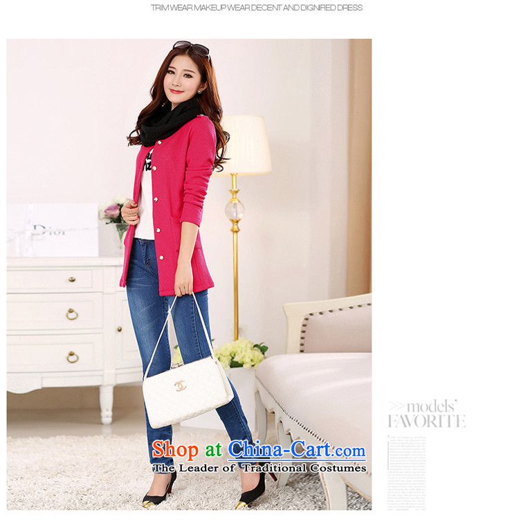 Szili Clinton larger women 2014 mm thick autumn new) long cardigan thick wool coat to the increase of 200 catties thick sister Sau San Po blue jacket L picture, prices, brand platters! The elections are supplied in the national character of distribution, so action, buy now enjoy more preferential! As soon as possible.