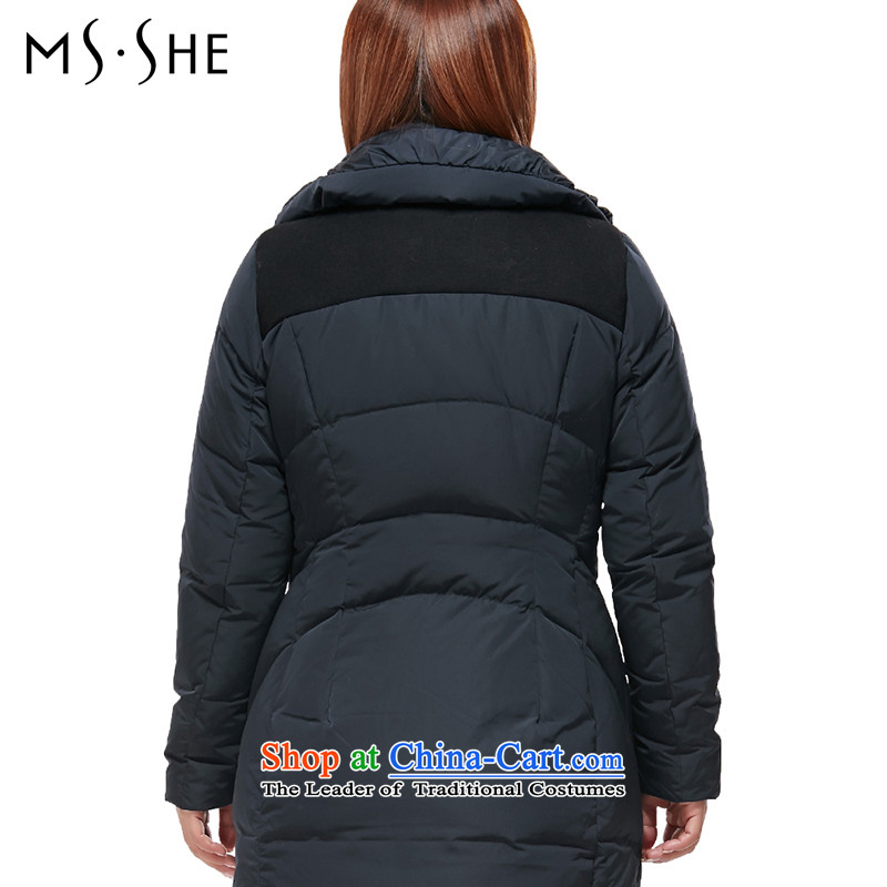 To increase the number msshe women 2015 Winter) thick MM windproof high collar Sau San long thick blue 4XL, DOWNCOAT . 66-68 15 the Susan Carroll, poetry Yee (MSSHE),,, shopping on the Internet