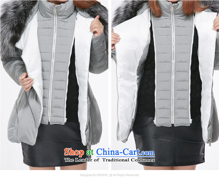 To increase the number msshe women 2015 autumn and winter, thick MM Silver Tycoon Nagymaros collar thick down gray 5XL spend .. 68 20 pictures, prices, brand platters! The elections are supplied in the national character of distribution, so action, buy now enjoy more preferential! As soon as possible.