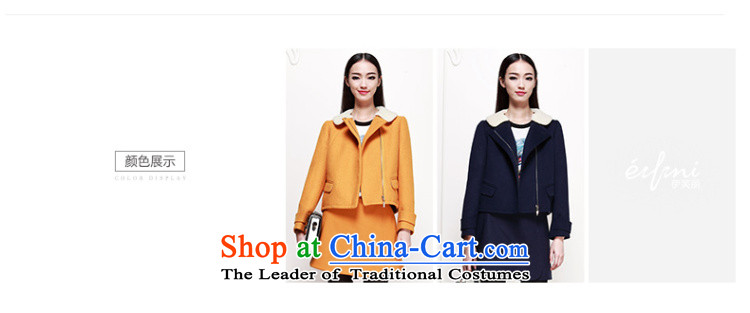 El Boothroyd 2015 winter clothing new Korean woolen coat long-sleeved jacket is short of $6480937107 navy blue XL Photo, prices, brand platters! The elections are supplied in the national character of distribution, so action, buy now enjoy more preferential! As soon as possible.