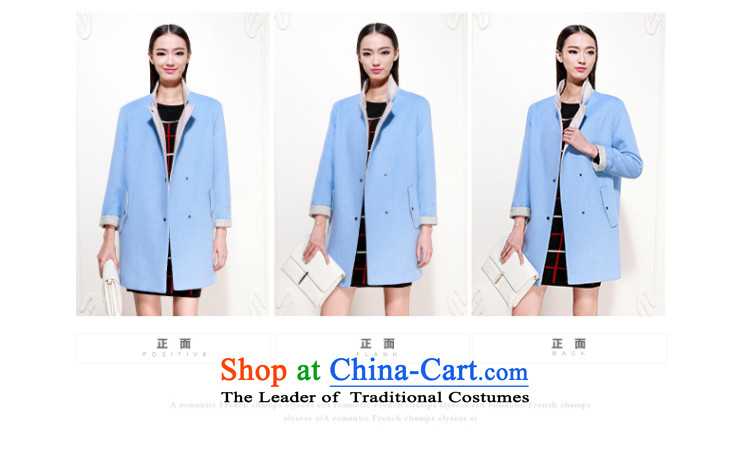 Of the 2015 Winter New Lai-wool is the auricle coats that long hair? jacket girl child light blue M picture, prices, brand platters! The elections are supplied in the national character of distribution, so action, buy now enjoy more preferential! As soon as possible.