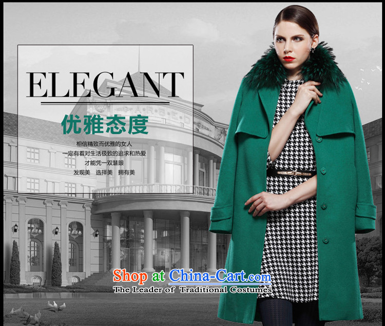 Marguerite Hsichih maxchic 2015 autumn and winter female who need the clipping decoration bag strap on the Nagymaros washable wool coat female bug 12762? green XL Photo, prices, brand platters! The elections are supplied in the national character of distribution, so action, buy now enjoy more preferential! As soon as possible.