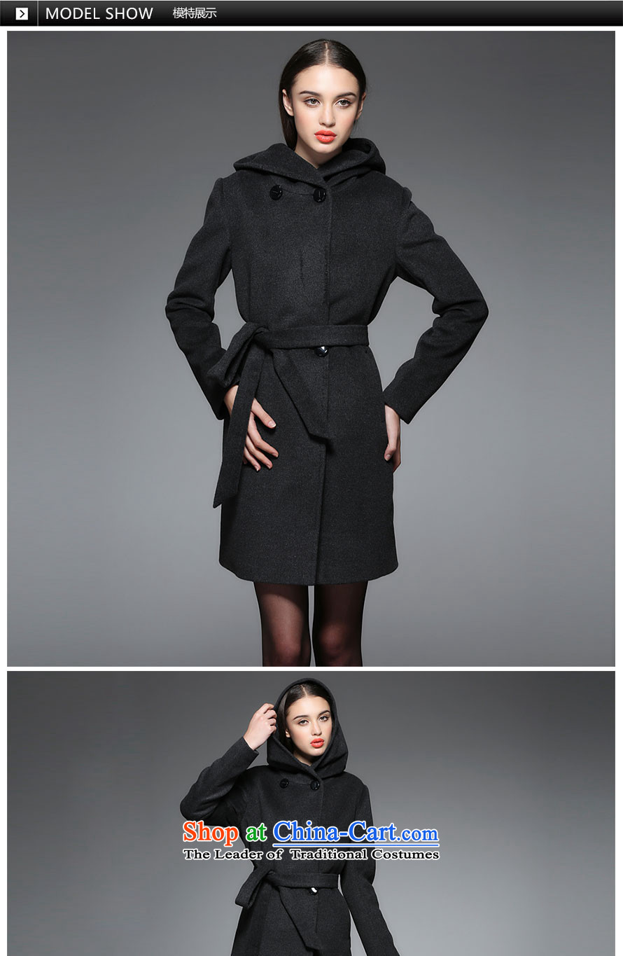 The Goring Dan counters genuine Western cashmere overcoat smart casual female HOODIE RD012 Black Gray XXL/110 picture, prices, brand platters! The elections are supplied in the national character of distribution, so action, buy now enjoy more preferential! As soon as possible.