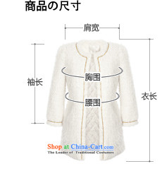 Lok-machi 2015 winter clothing new date of female 7 cuff sweet white L Photo CWAA44113 coats, prices, brand platters! The elections are supplied in the national character of distribution, so action, buy now enjoy more preferential! As soon as possible.