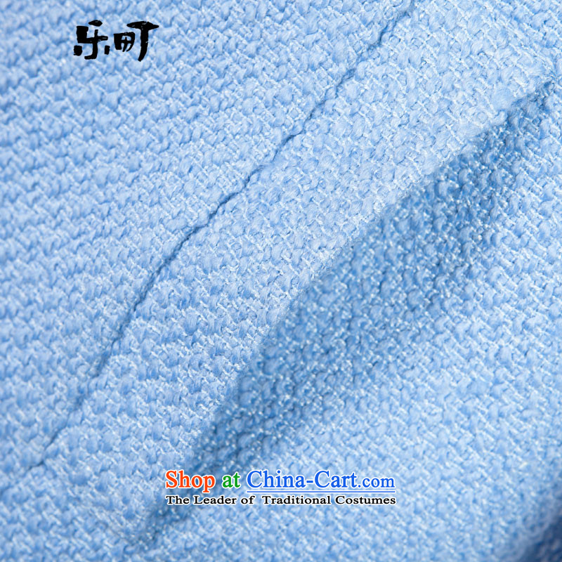 Lok-machi 2015 winter clothing new date of female crude temperament coats CWAA44147? Blue M, Lok-machi , , , shopping on the Internet